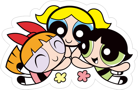 Sticker 15 From Collection «the Powerpuff Girls» - Sticker (490x317)