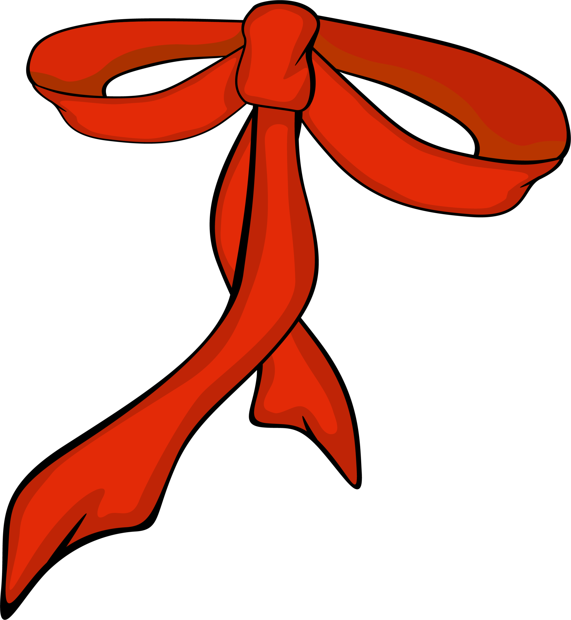 Cartoon Bow Tie Clip Art - Cartoon (2000x2171)