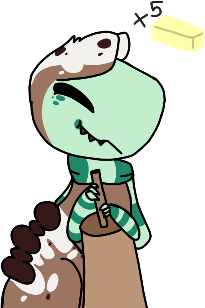 Butter Butter By Beastthecat - Cartoon (774x1033)