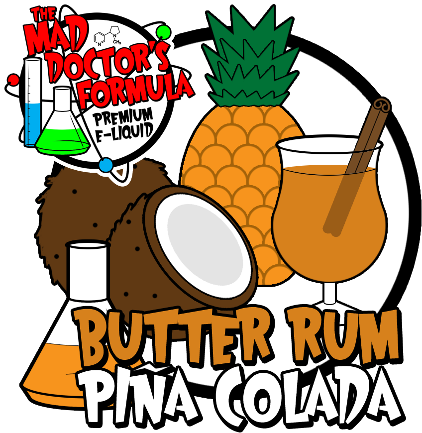 Butter - Pina Colada Logo Png (900x900)