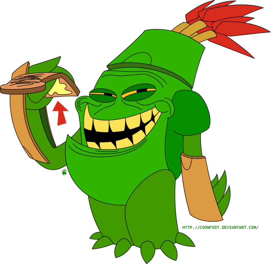 Butter Battle Zook By Raccoonfoot - Butter Battle Book Zook (905x883)