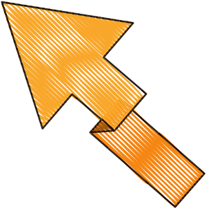 Arrow Direction Pointing Up - Graphic Design (550x550)