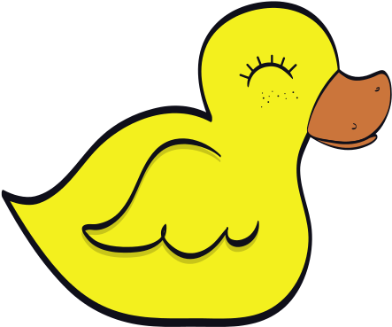 Cute Duck - Toy (550x550)