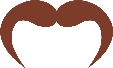 Hipster Mustache 11 Transparent Png - Moustache (512x512)