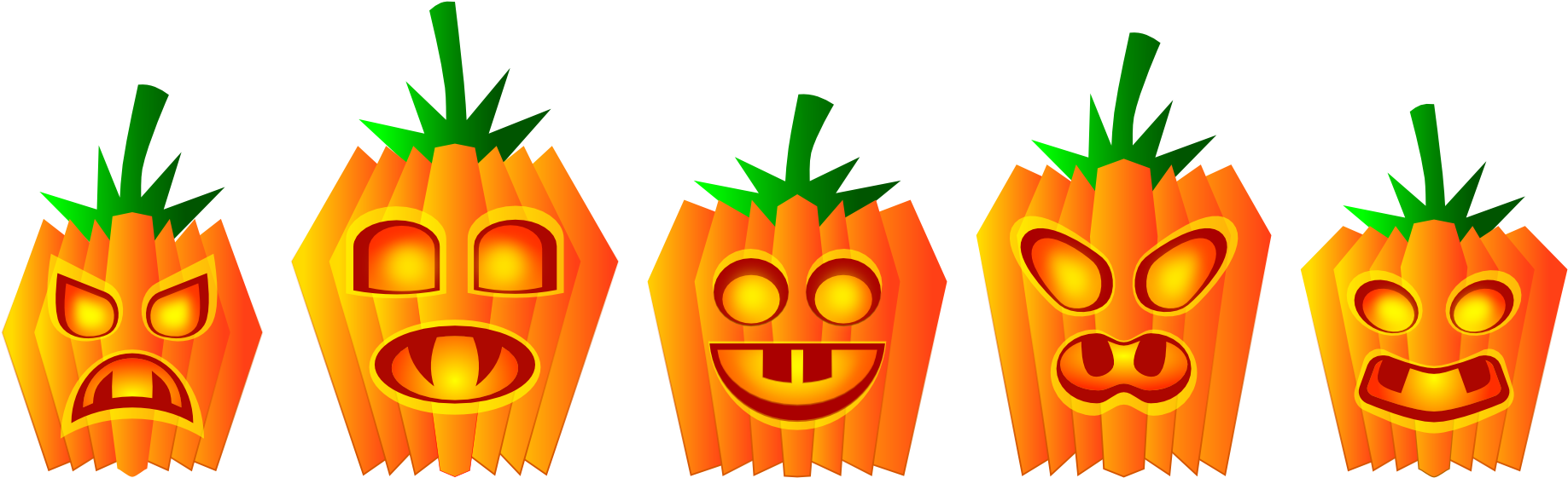 Pumpkins Laish Quimby Halloween 1969px 247 - Jack O Lantern Line Throw Blanket (2250x750)