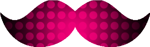 Mustache Clip Art No Background - Book (589x300)