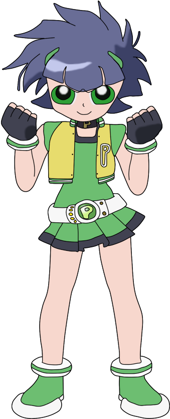 Powerpuff Girls Z Buttercup For Kids - Powerpuff Girls Z Buttercup (342x841)