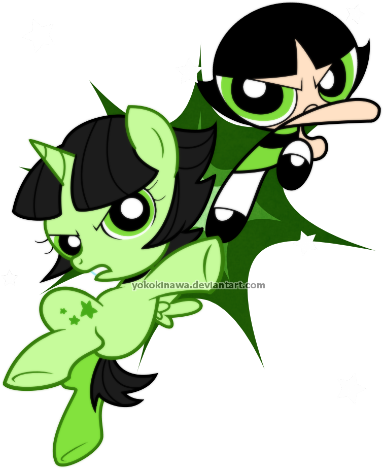 Yokokinawa, Buttercup , Duality, Filly, Human Ponidox, - Buttercup Angry Power Puff Girls (900x1000)