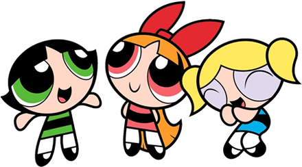 Les Super Nanas Z - Powerpuff Girls Jpg (450x350)