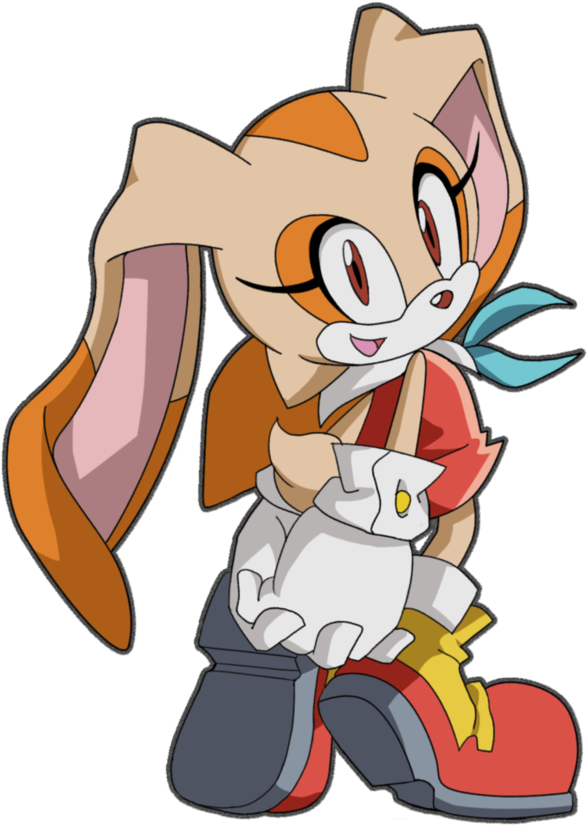 Image Cream The Rabbit Olympic Winter S Png Fantendo - Imagenes De Cream The Rabbit (779x1025)
