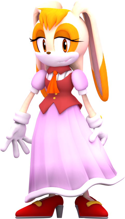 Vanilla The Rabbit Render By Nibroc-rock - Vanilla The Rabbit (531x879)