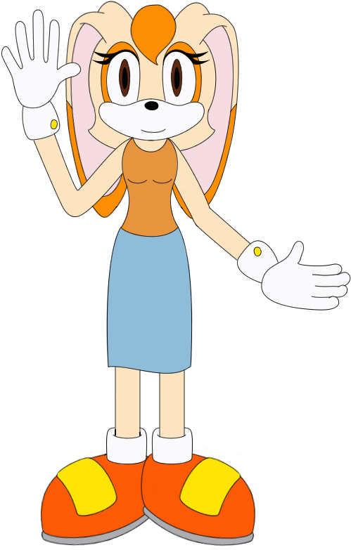 Cream The Rabbit As An Adult - Adult Cream The Rabbit (700x1100)