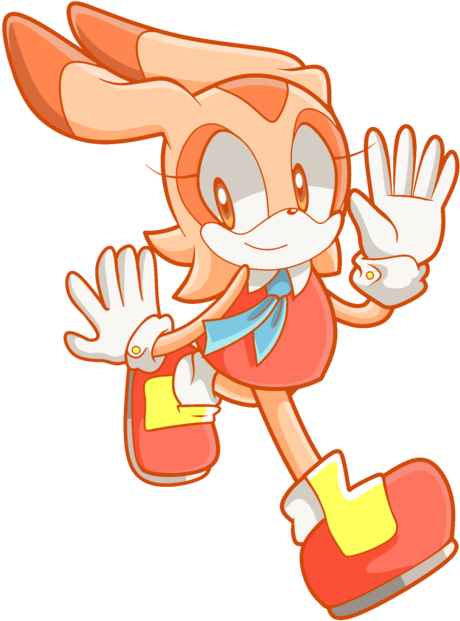 Cream The Rabbit By Siient Angei On Deviantart - Cream The Rabbit (600x725)