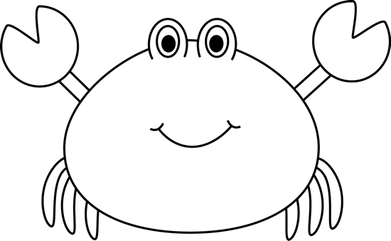 Black And White Crab - Black And White Crab (550x339)