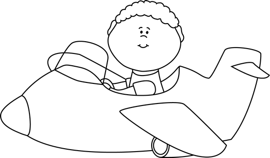 Flight Clipart Black And White - Clipart White And Black (550x322)