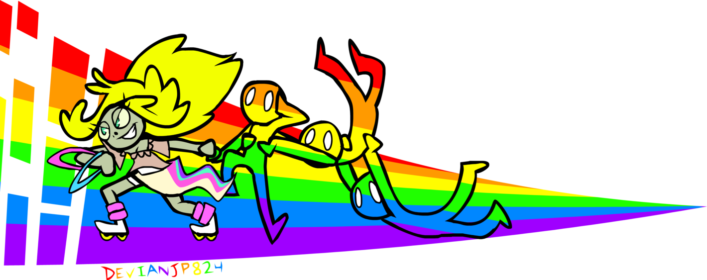 Glitter Zombie2 By Devianjp824 - Plants Vs Zombies 2 Glitter Zombie (1420x563)