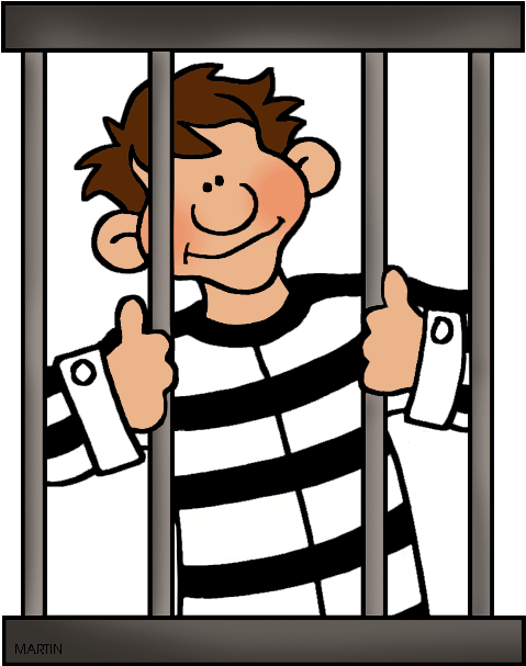 Prison Free Clipart Rh Worldartsme Com Prison Images - Criminal Clip Art (503x648)