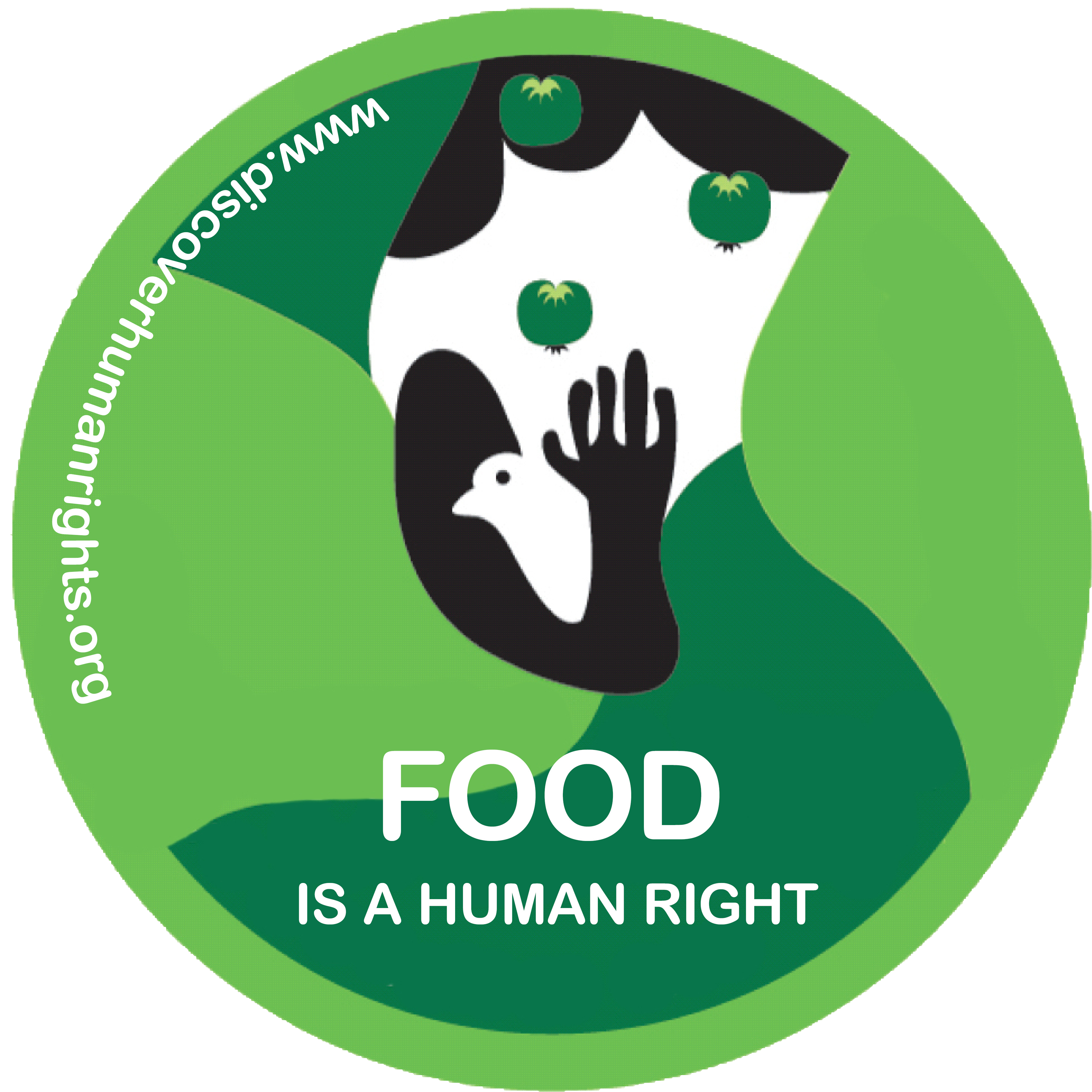 Food Is A Human Right 2 - Health Is A Human Right (4092x4086)