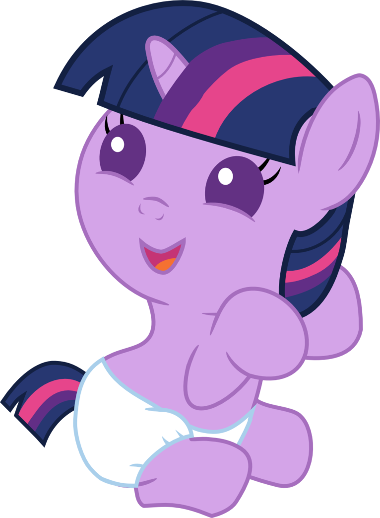 Baby Twilight Sparkle - Twilight Sparkle (766x1043)
