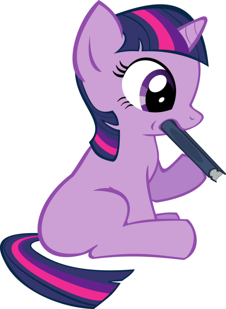 Baby Twilight Sparkle By Madhuvati - My Little Pony Twilight Sparkle Sitting (764x1045)