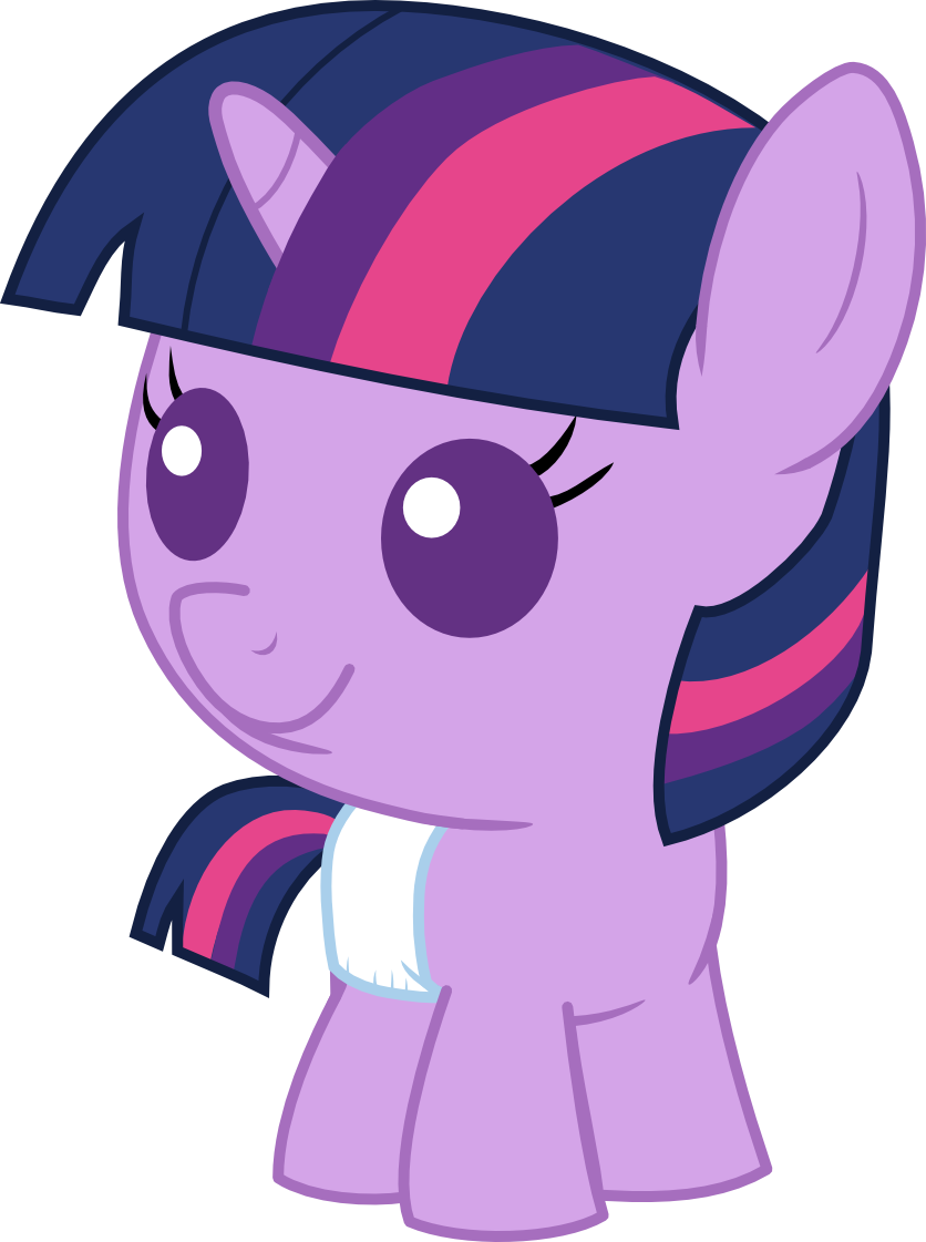 Baby Twilight Sparkle - Baby Pony Twilight Sparkle Draw (836x1121)