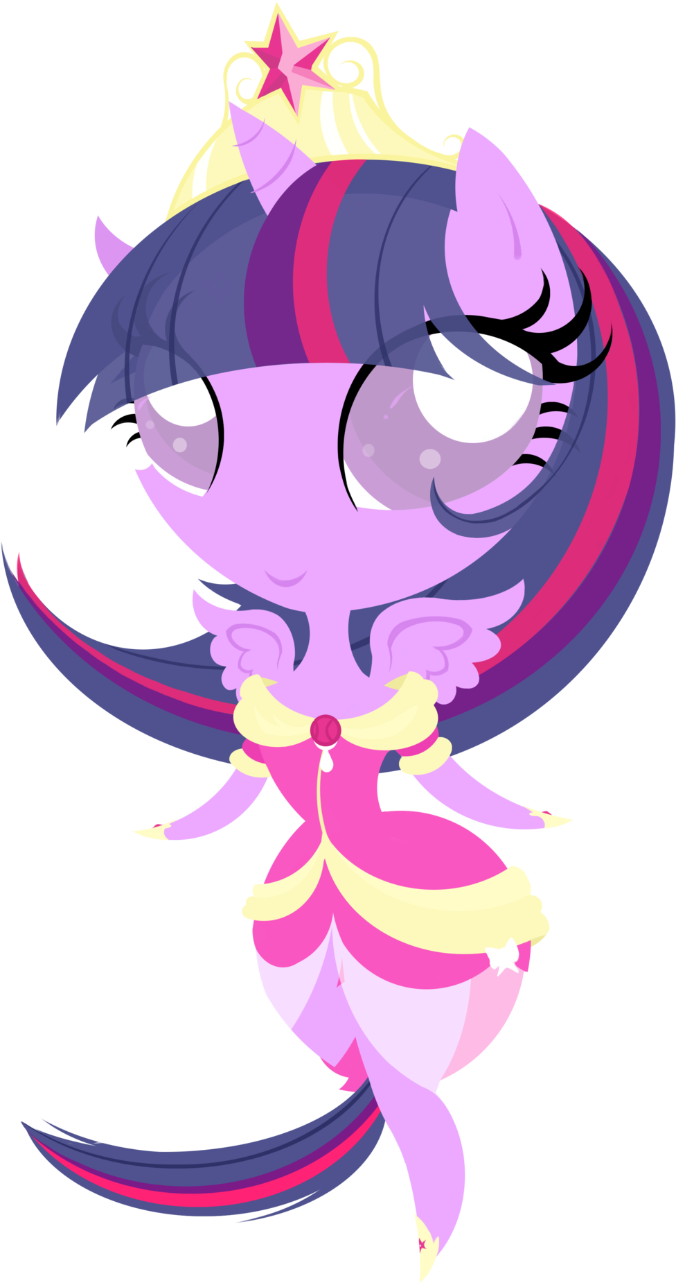 Princess Twilight Sparkle By Sleeplesssmiles Princess - Illustration (1024x1904)