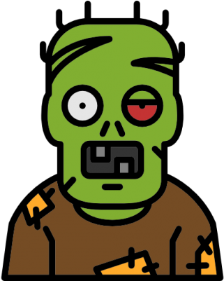 How To Survive A Zombie Apocalypse - Zombie Avatar (400x400)