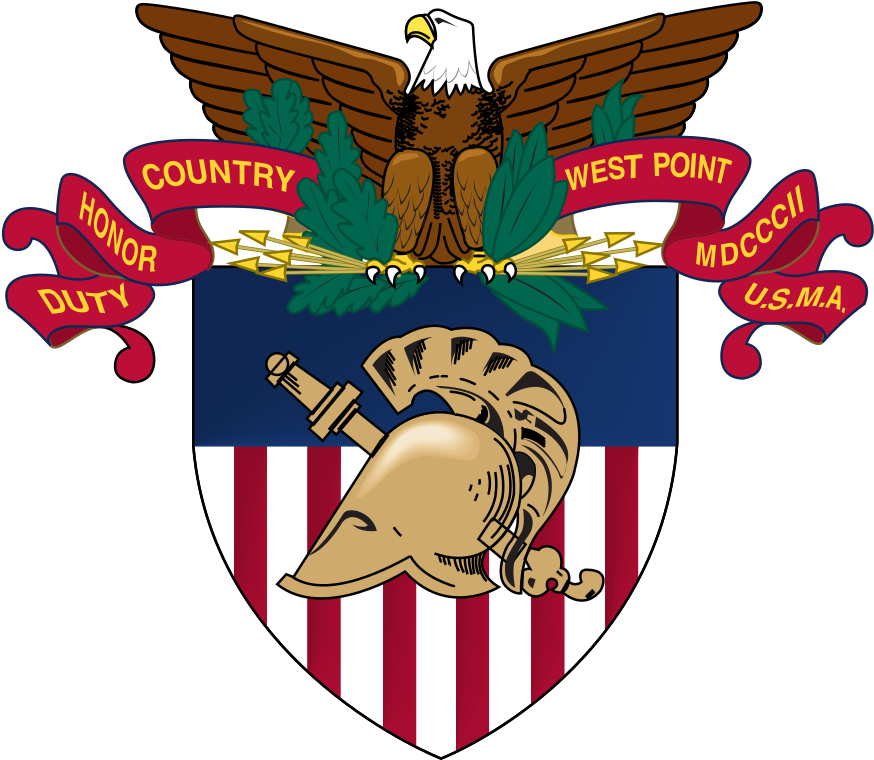 File - U - S - Military Academy Coat Of Arms - Svg - West Point United States Military Academy (881x768)
