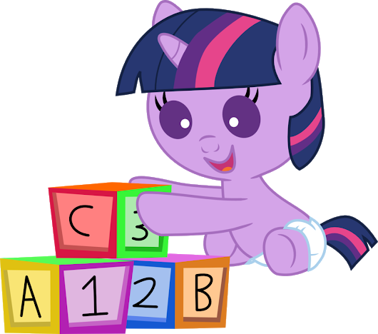 Photo - Twilight Sparkle Baby Pony (530x468)