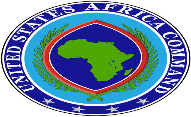 Military Says It Has Carried Out An Airstrike Outside - Us Africa Command Logo (624x383)