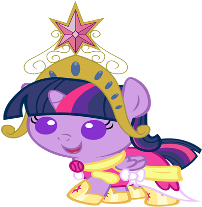 Baby Princess Twilight Sparkle - My Little Pony Baby (420x420)