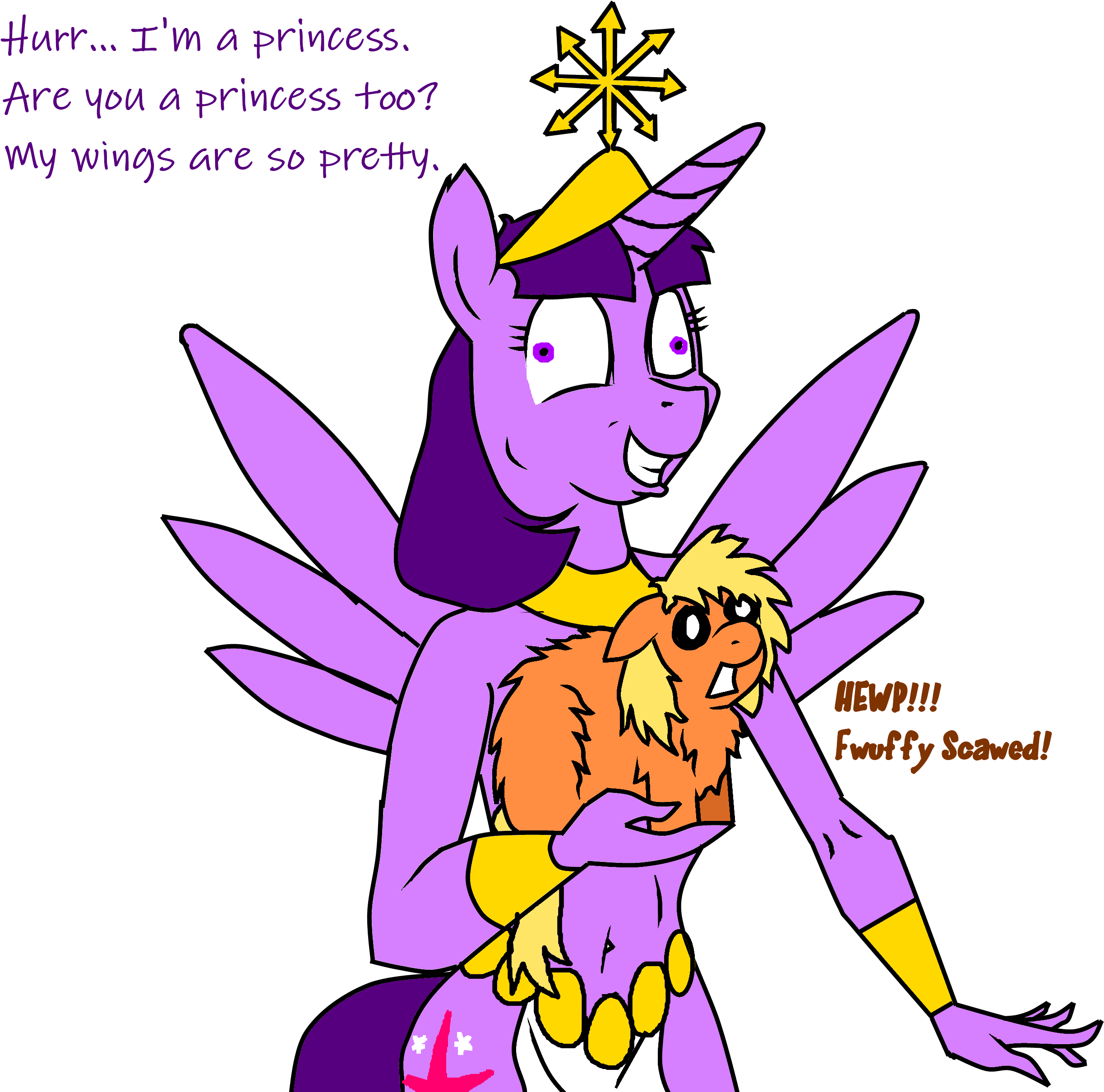 Alicorn Baby Base - Draw A Mlp Alicorn Base (3357x2537)