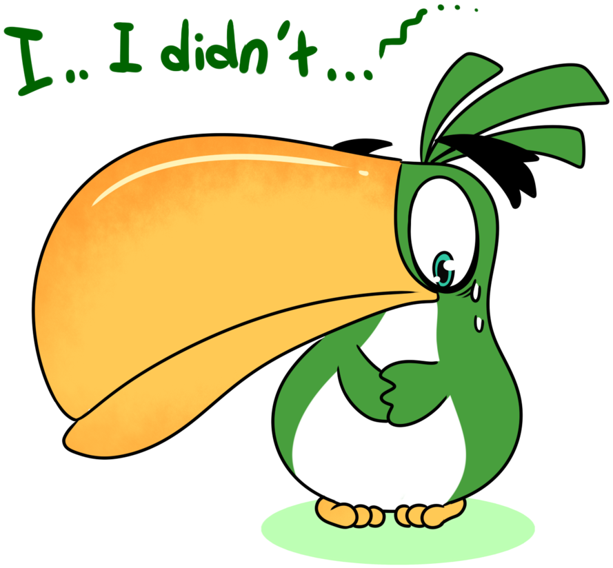 Angry Birds Pop Beak Art - Angry Birds (1024x1024)