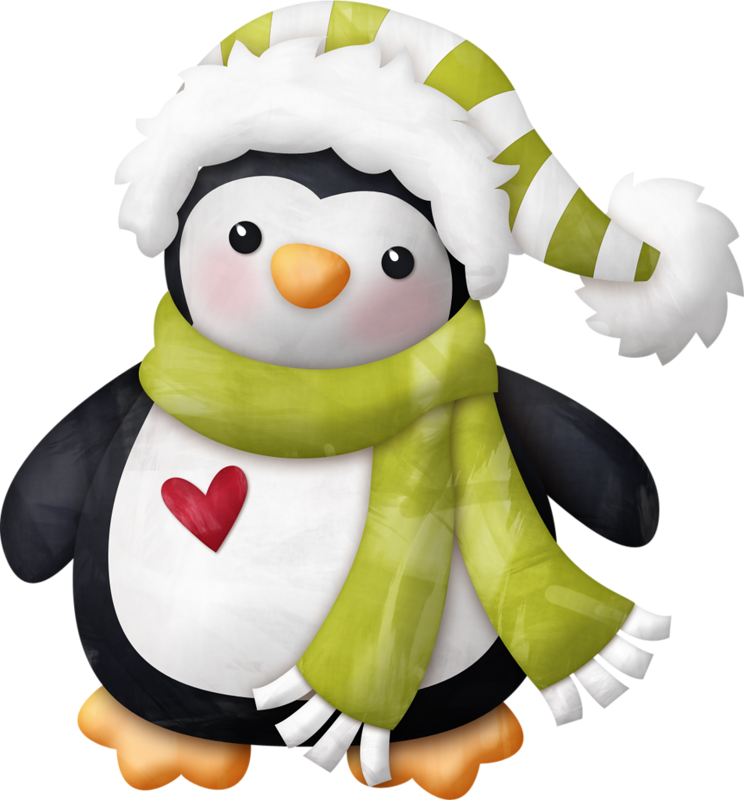 Фото, Автор Alponom84 На Яндекс - Holiday Penguin Clip Art (744x800)