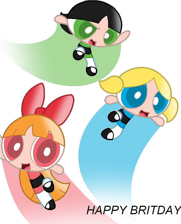 Happy Birthday Powerpuff Central By Thiago082 - Digital Media (742x898)