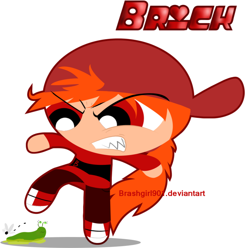 Powerpuff Girls Wallpaper Probably Containing Anime - Brick From The Powerpuff Girls (894x894)