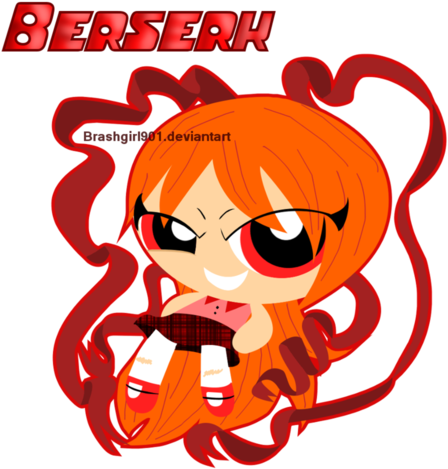Powerpuff Girls Wallpaper Entitled Berserk - Berserk Of The Powerpunk Girls (500x500)