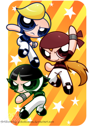 Powerpuff Girls Wallpaper Containing Anime Called The - Imágenes De Las Chicas Superpoderosas Malas (318x500)