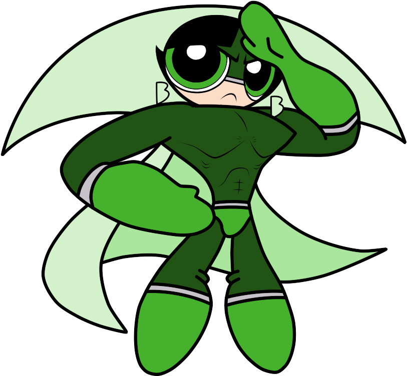 Super Buttercup By Superpanty276 - Cartoon (832x768)