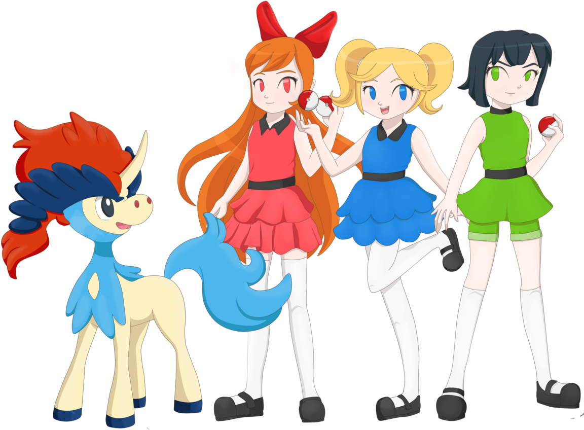 Pokemon - The Powerpuff Girls (1280x907)