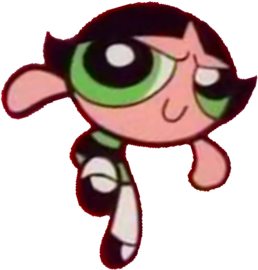 Buttercup Papercraft - Ppgbutcup - "the Powerpuff Girls" (1998) (388x475)