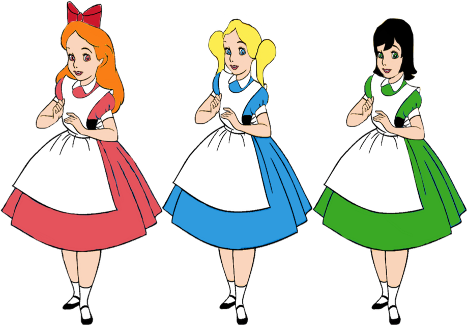 Powerpuff Girls In Wonderland By Darthranner83 - Alice In Wonderland Powerpuff Girls (1024x682)