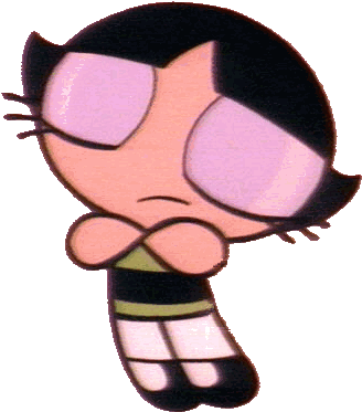 Buttercup Looks Girly - Ghetto Power Puff Girl (340x395)