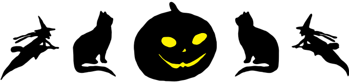 Halloween Silhouettes Pumpkin Jack O Lante - Halloween (680x340)