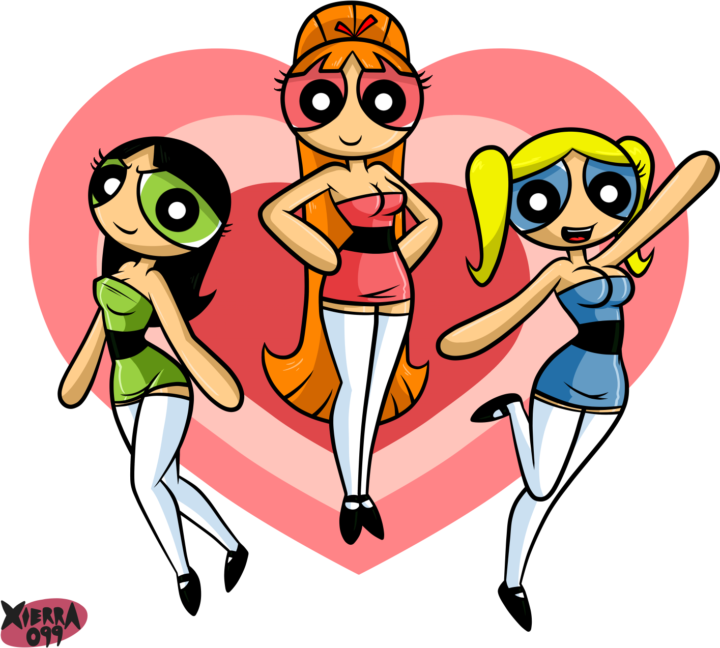 Free Powerpuff Girls Mask Scara - Ppg Teens Deviantart (1600x1430)