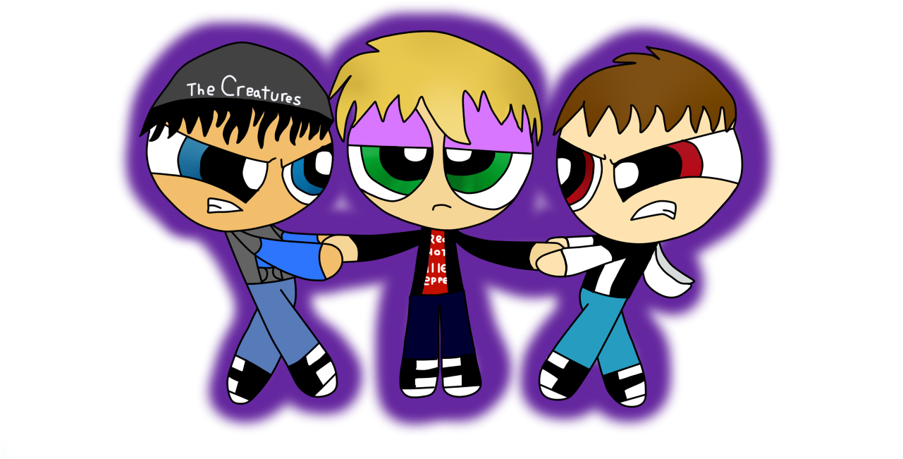 The Creatures Fan Art Base Art Powerpuff Girls Oc Rowdyruff - Cartoon (1280x720)