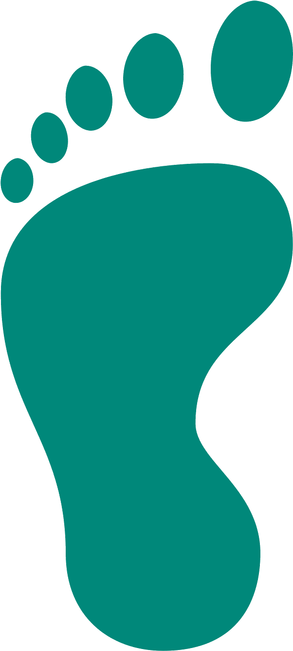 Footprint Computer Icons Shoe Clip Art - Clip Art (1600x1600)