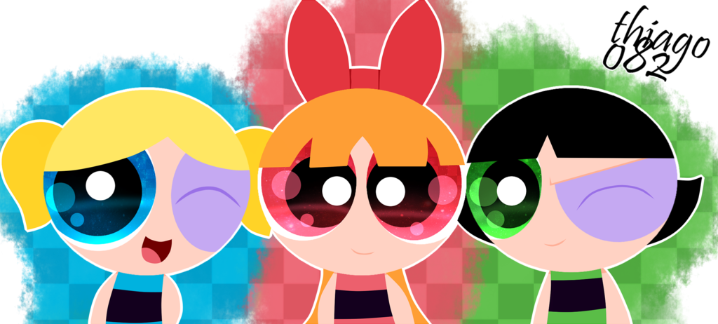 The Powerpuff Girls By Thiago082 - The Powerpuff Girls (1024x462)
