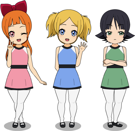 Kisekae ~ The Powerpuff Girls By Son-void - The Powerpuff Girls (800x600)