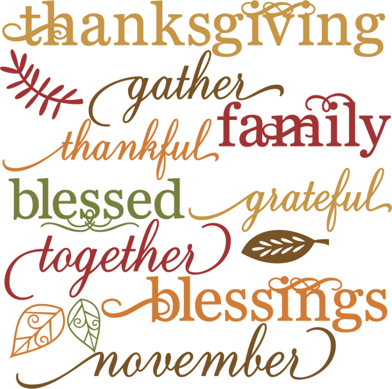 Thanksgiving - Happy Thanksgiving Give Thanks (800x794)